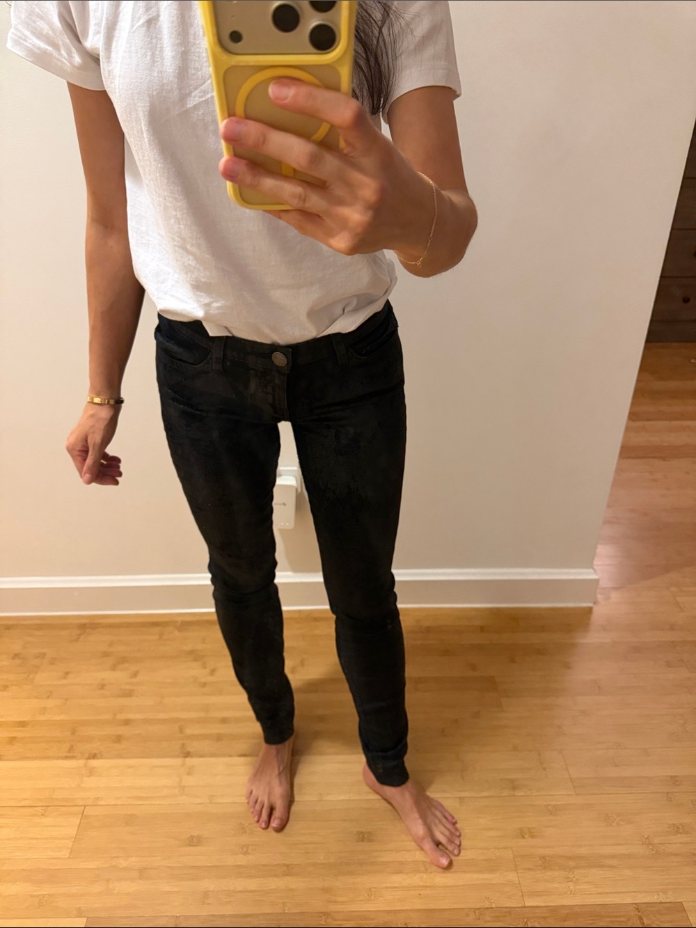 Current/Elliott ankle skinny jean cheville
